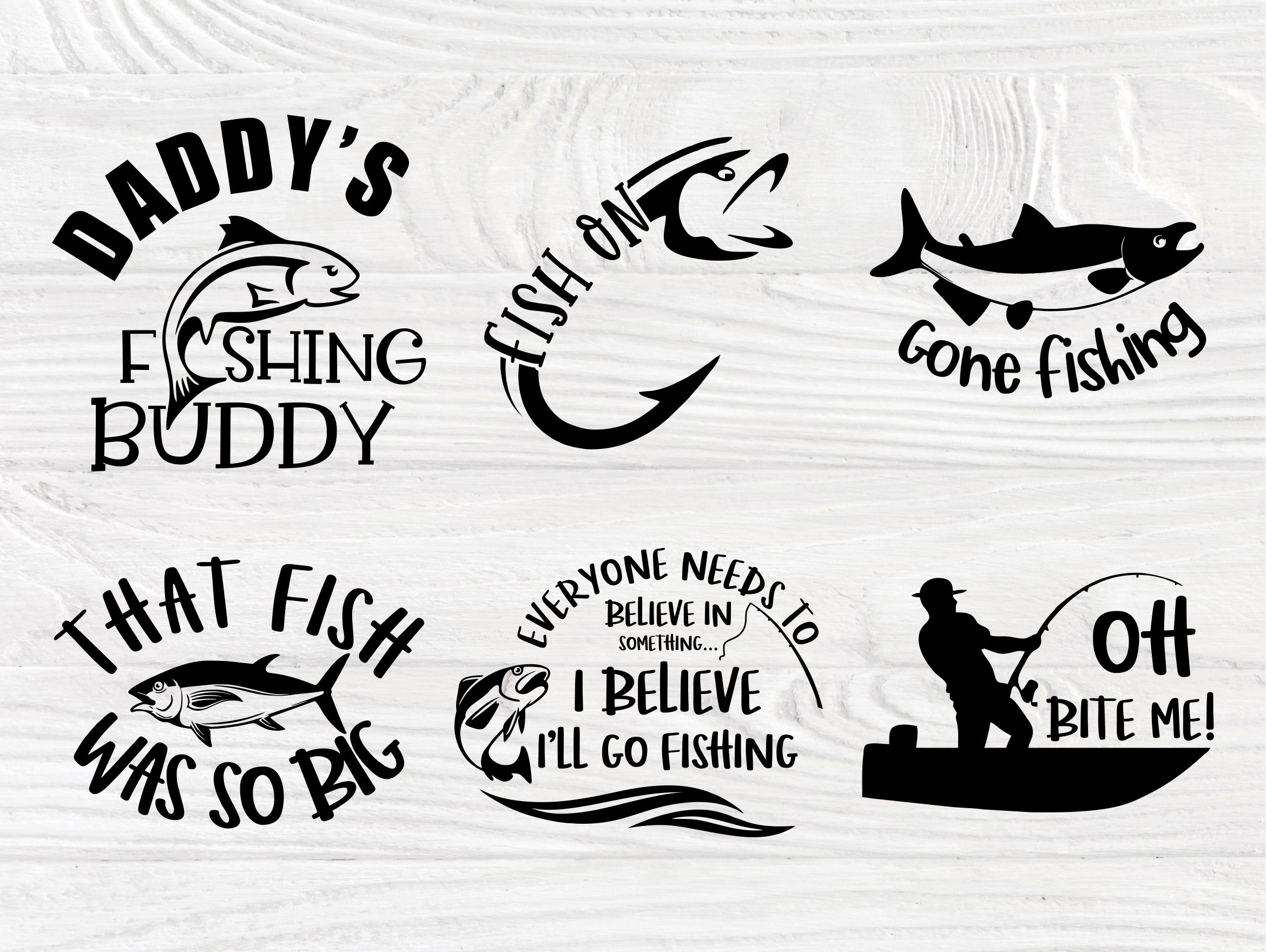 Download Fishing Svg Bundle Fisherman Shirt Bass Cut File