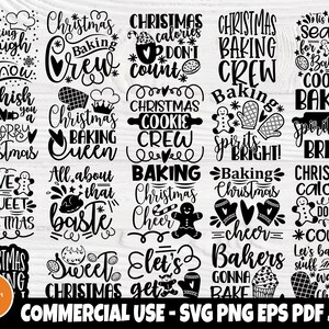 Kerst pannenlap SVG bundel | pannenlap SVG | laten we gaan bakken SVG | oma's keuken SVG