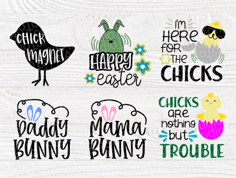 Download Easter SVG Bundle Easter Svg Kids Easter Quotes Easter | Etsy