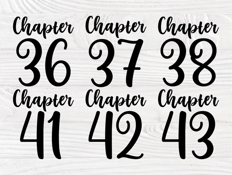 Chapter 36-55 Birthday SVG 40th 50th Shirts Svg | Etsy