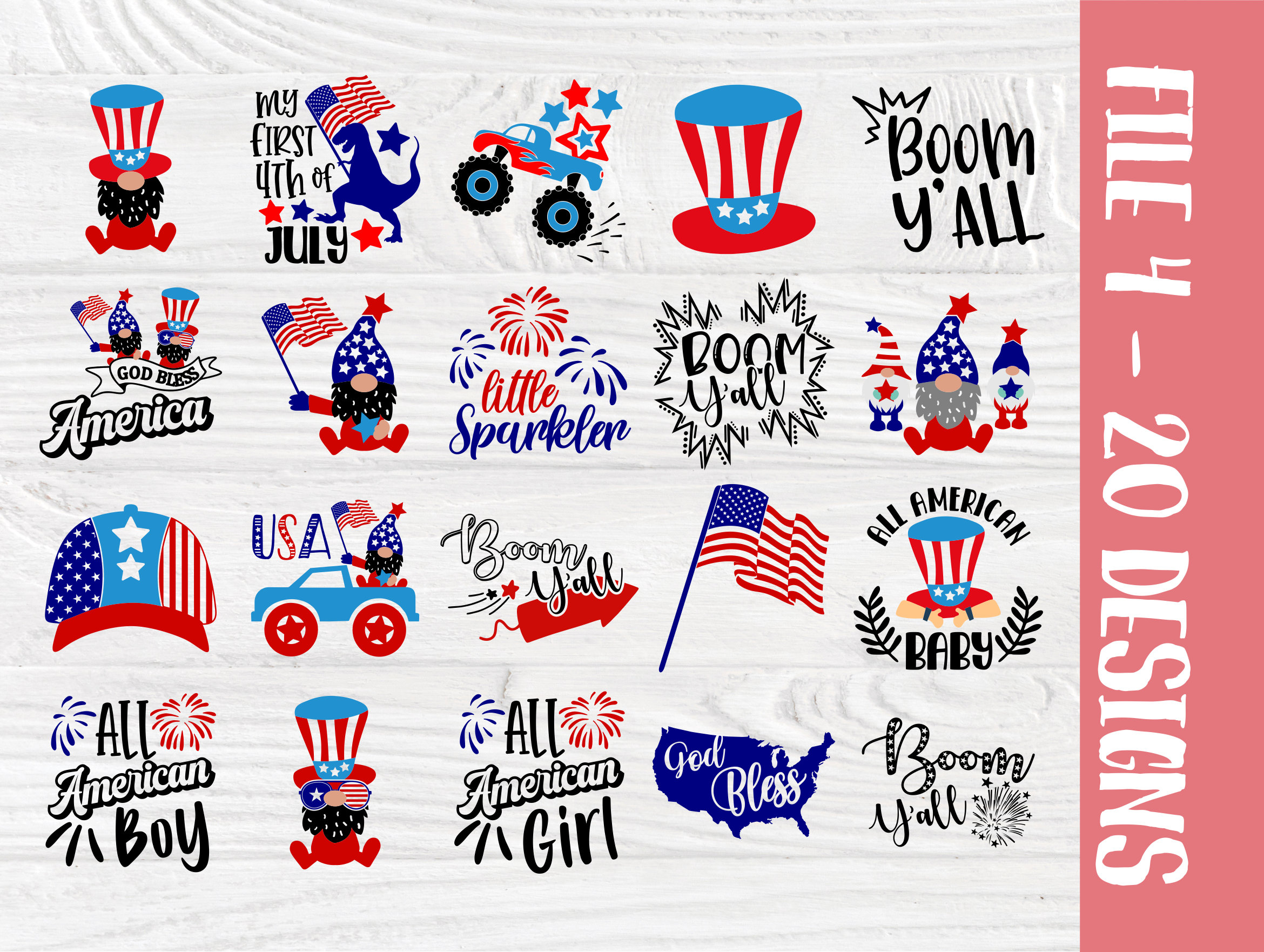 4th Of July SVG Files - Free SVG Cut Files