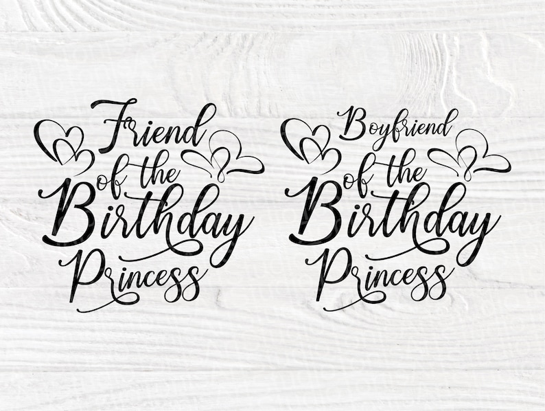 Birthday girl SVG Princess Shirt Svg Cut Files | Etsy