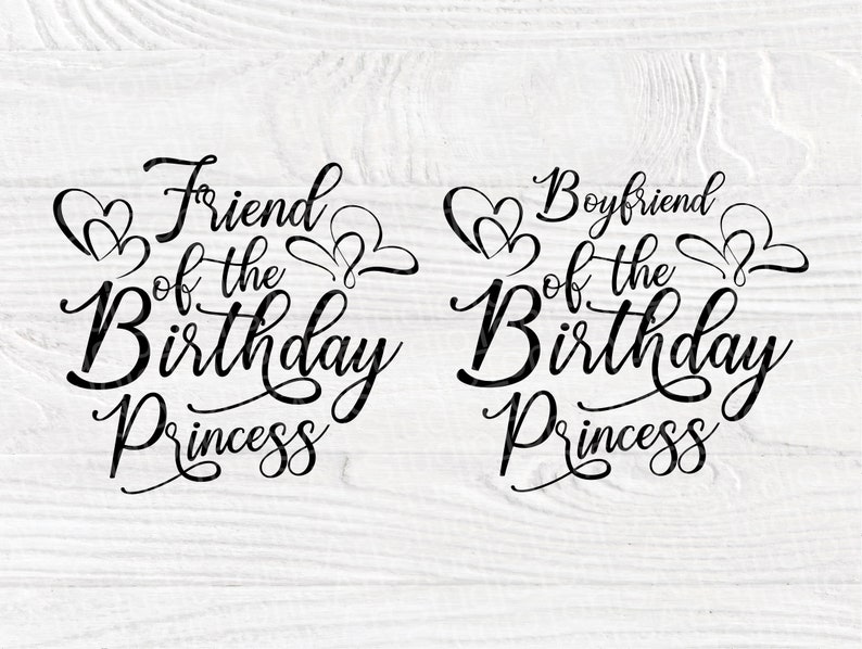 Birthday girl SVG Princess Shirt Svg Cut Files | Etsy