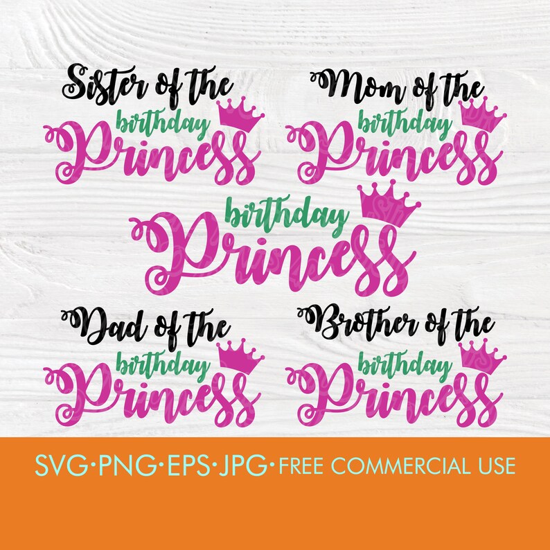 Free Free Etsy Princess Birthday Svg 375 SVG PNG EPS DXF File