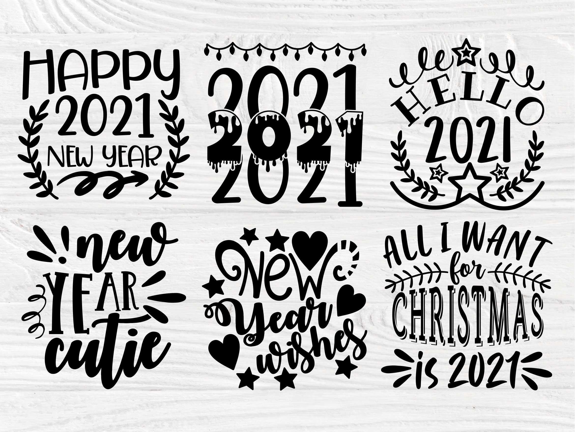 Download Happy New Years SVG Bundle, Hello 2021 Svg, 2020