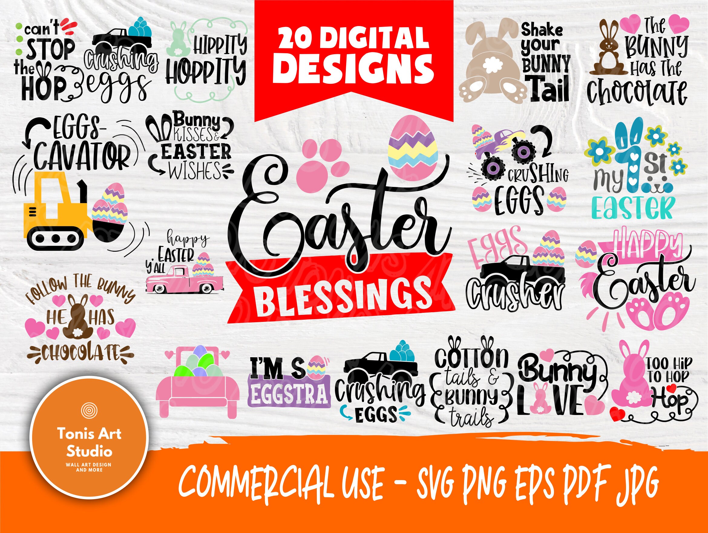 Download Easter SVG Bundle | Happy Easter Svg | Funny Easter Signs ...
