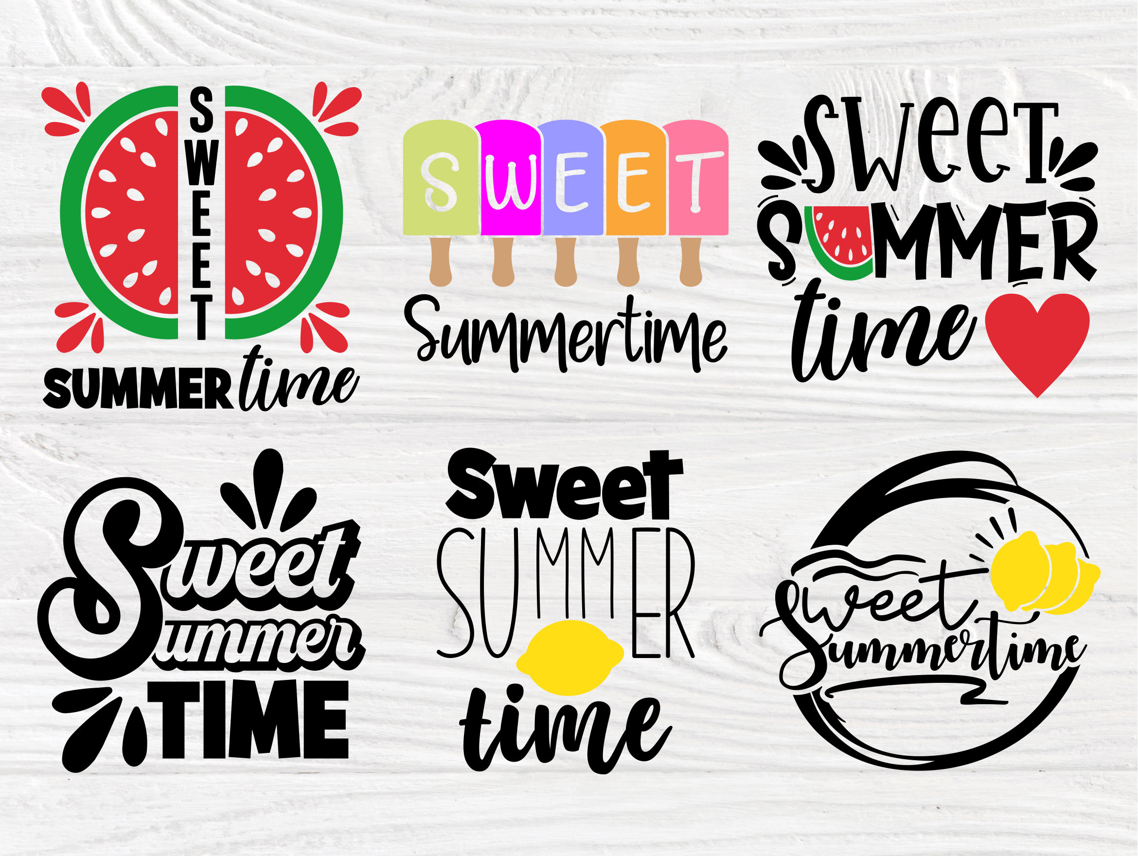 Download Sweet Summertime SVG, Watermelon Svg, Summer Svg