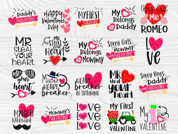 Download Valentine SVG Bundle Kids Valentines Day Love Svg My | Etsy