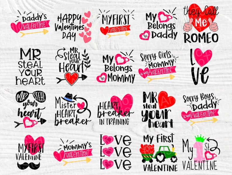 Download Valentine SVG Bundle Kids Valentines Day Love Svg My | Etsy