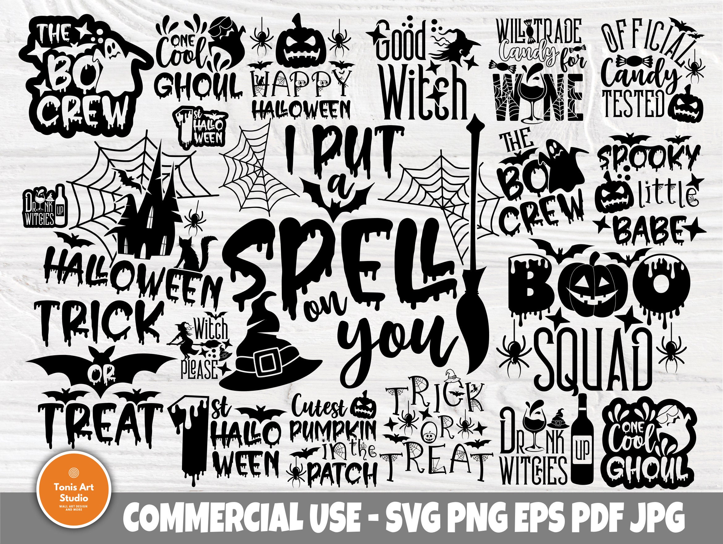 Download Halloween SVG Bundle, Witch Svg, Trick or Treat