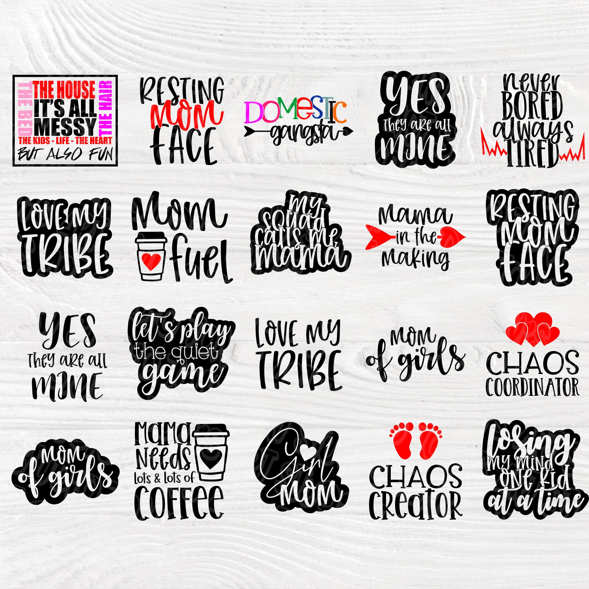 Download Mom Svg Bundle Mom Quotes Svg Funny Mom Cut File