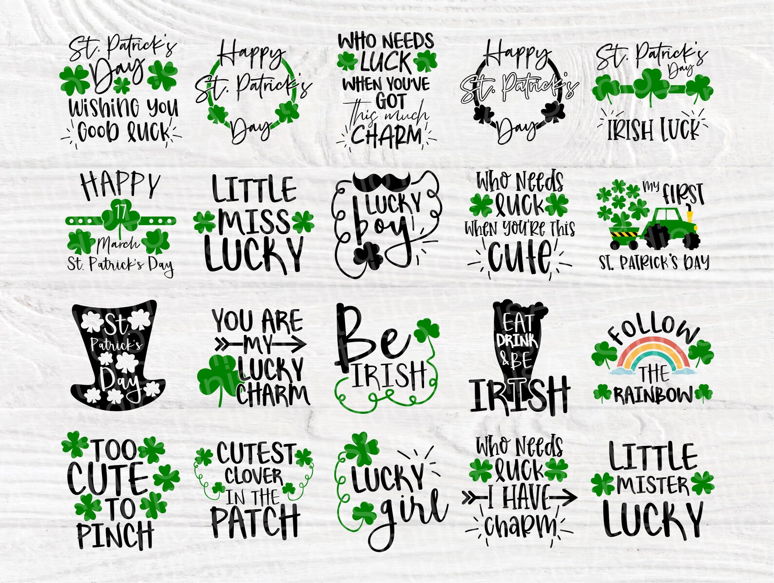 St Patrick's Day SVG Bundle Funny St Patrick's Signs - Etsy Canada