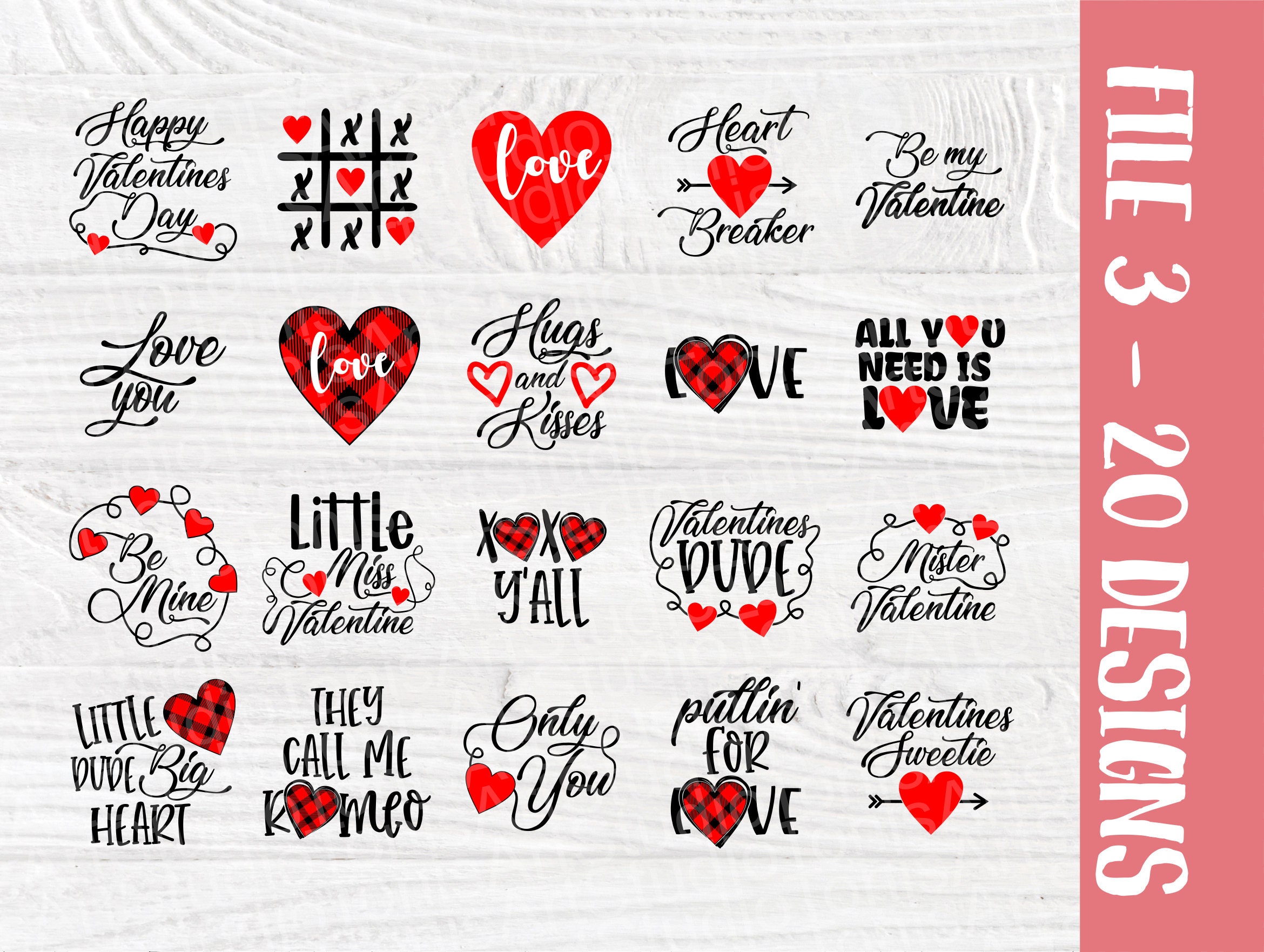 100 Valentines Svg Bundle Valentines Day Signs Love Svg