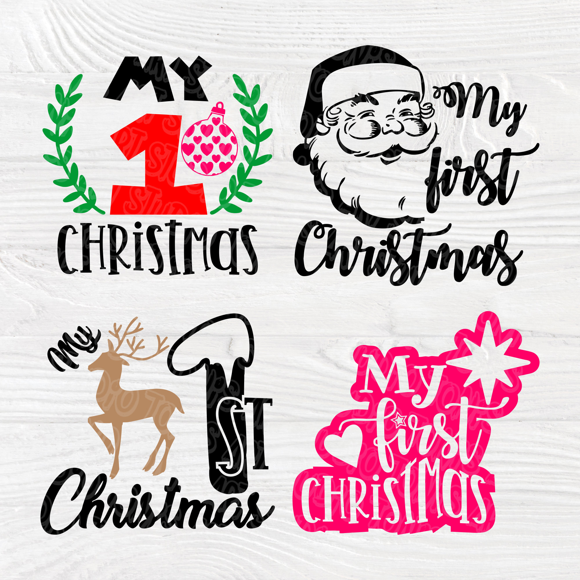 My first christmas SVG | Svg bundle | My 1st christmas | Christmas svg