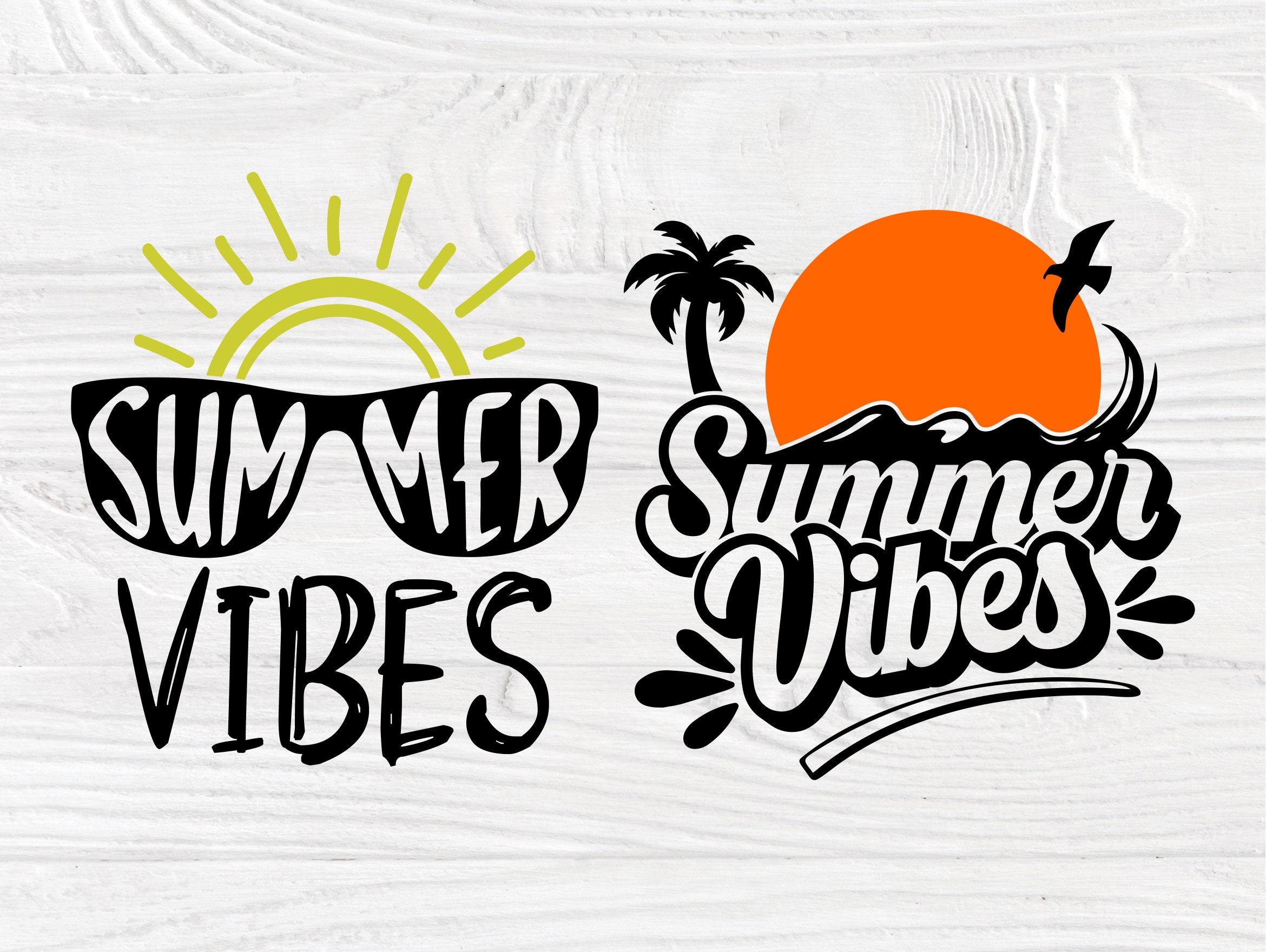 Download Summer Vibes SVG, Beach Svg, Summer Shirt Designs