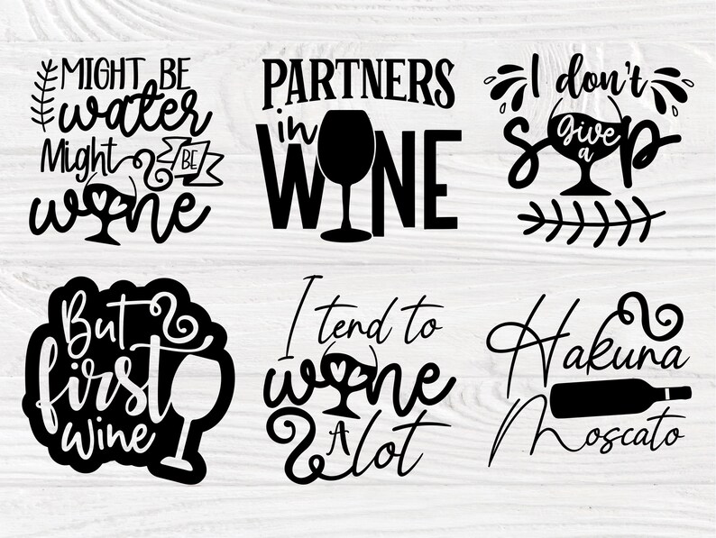 Download Wine SVG Bundle Wine Glasses Shirt Drinking Svg | Etsy