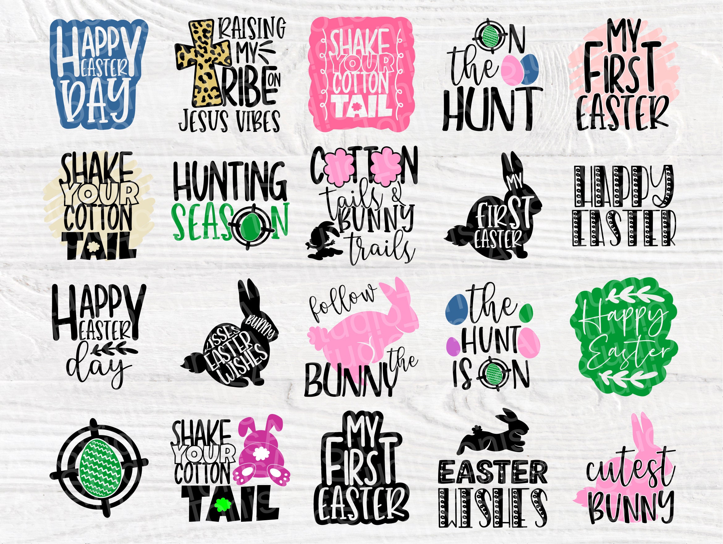 Download Easter SVG Bundle | Happy Easter Svg | Hunt is on | My ...