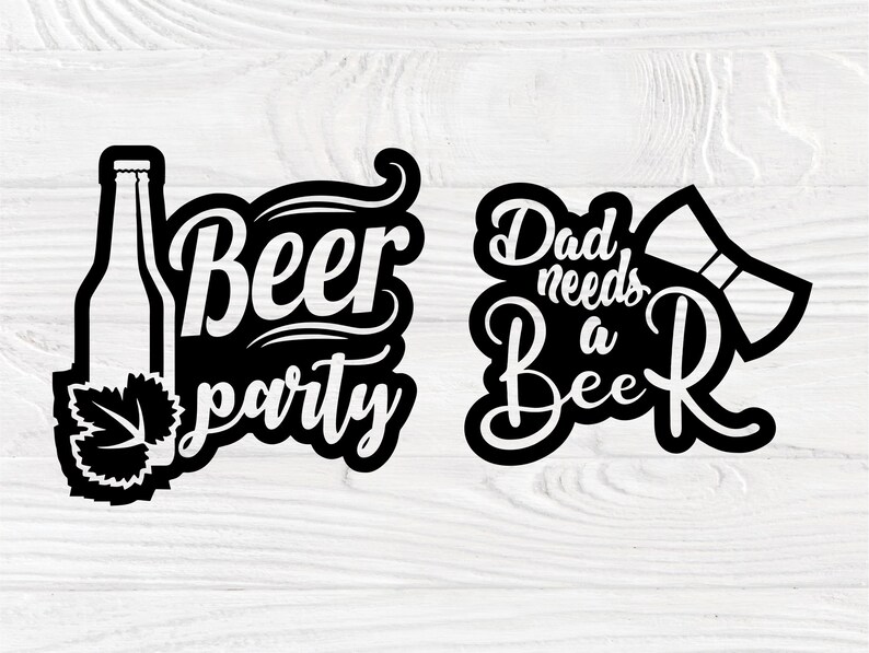 Download Beer SVG cut file Beer SVG Bundle Beer silhouette Beers | Etsy