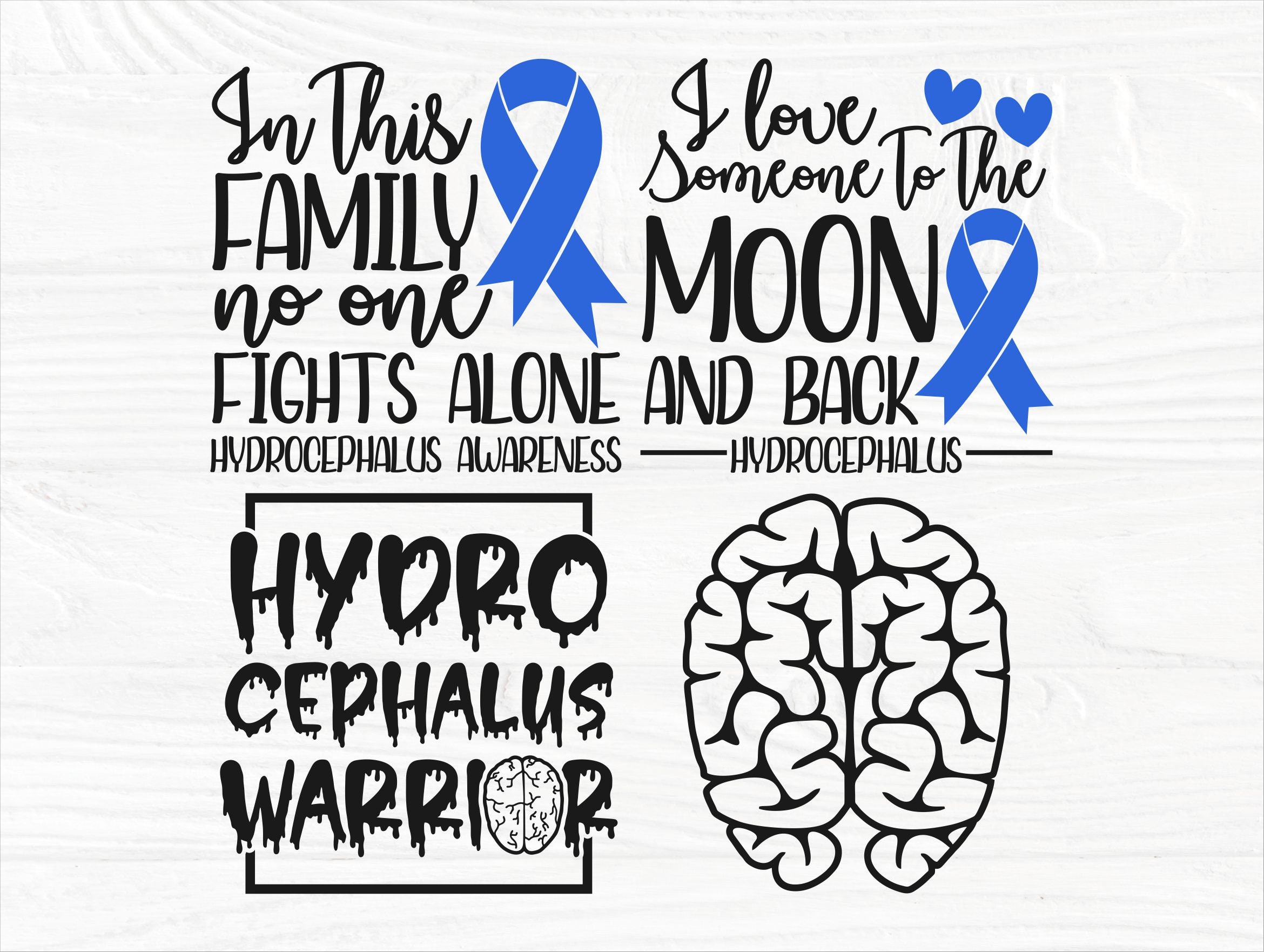 Hydro Awareness SVG Bundle Hydrocephalus Svg Hydro Warrior - Etsy UK