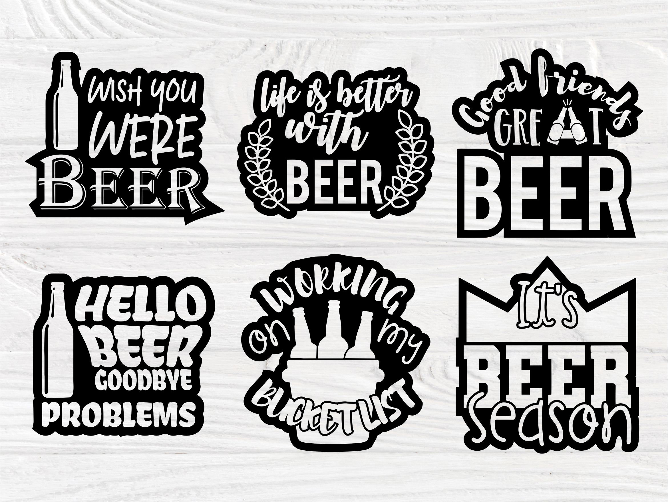 Download Beer SVG cut file | Beer SVG Bundle | Beer silhouette ...