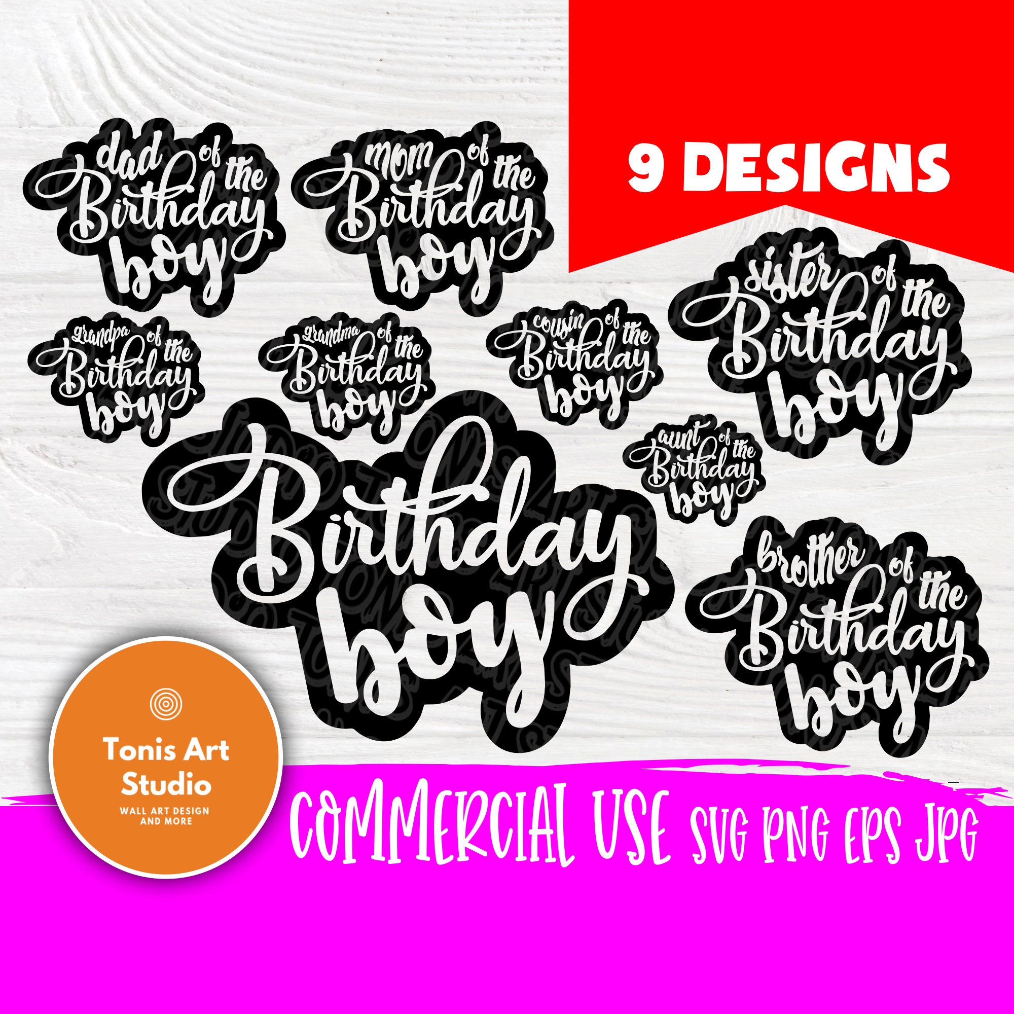 Download Birthday boy SVG | Birthday boy family svg | Mom and dad ...