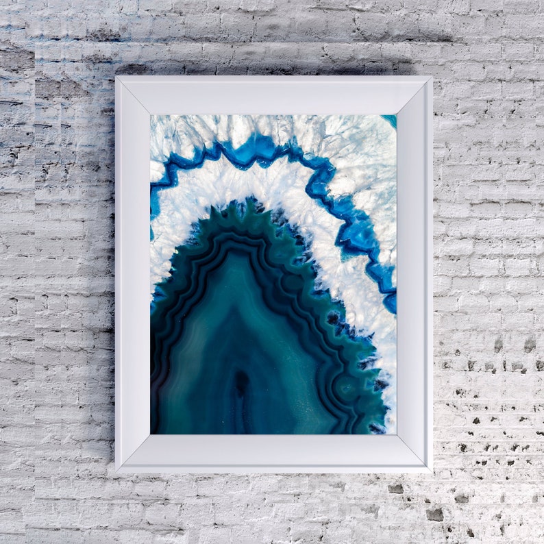 Agate Wall Art Digital Download Natural Agate Photography Etsy