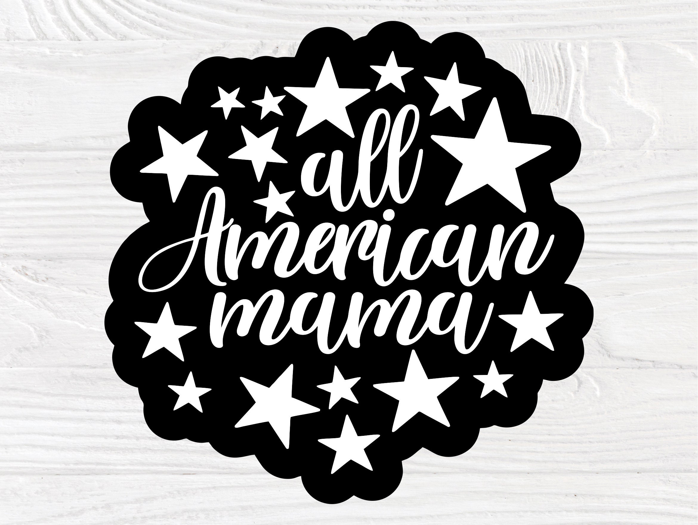 Download All American Mama SVG, 4th of July Svg, Cricut Svg
