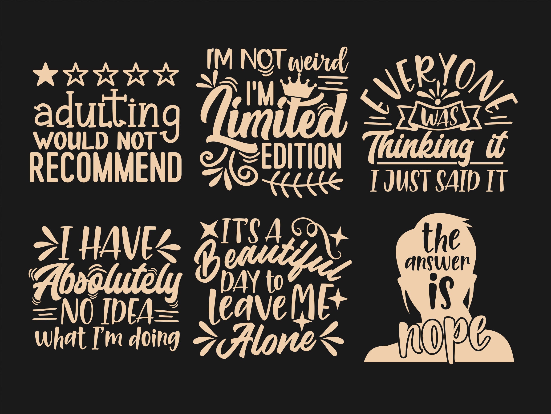 Download Sarcastic Bundle Svg 20 Designs Sarcastic Quotes Svg Cut Files Sayings Svg Funny Shirt Designs Sarcasm Svg Cricut Svg Silhouette