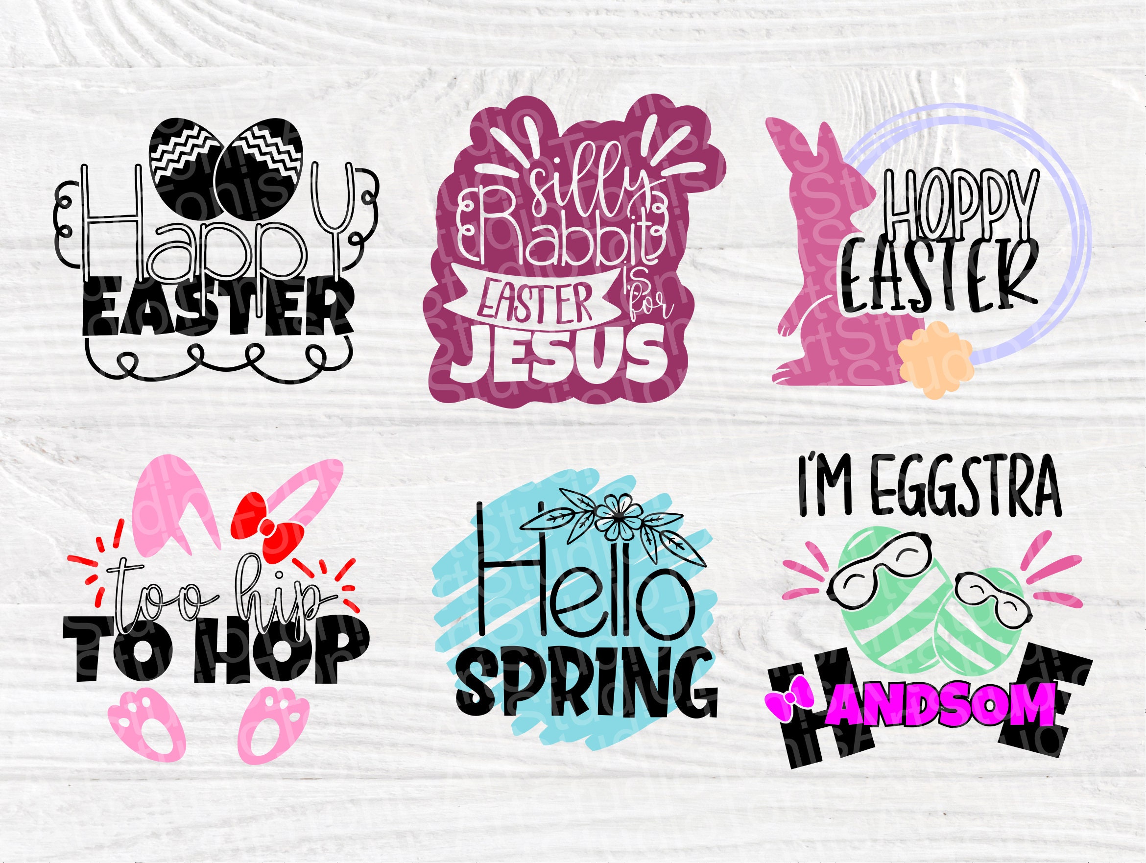 Download Easter SVG Bundle | Happy Easter Svg | Hello Spring Svg ...