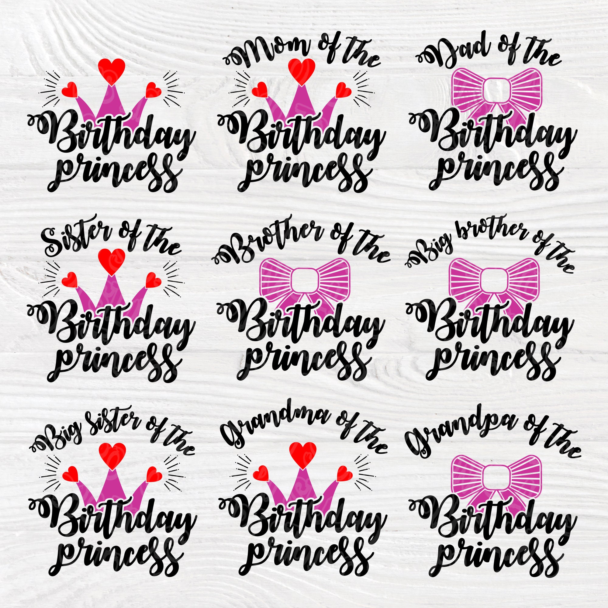 Download Birthday princess SVG | Princess bundle svg | Mom and dad ...