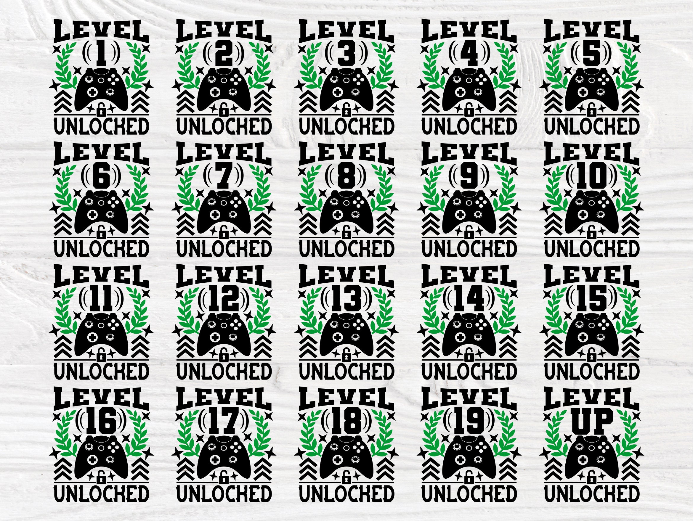 Download Level Unlocked Svg Bundle Birthday Svg Gamer Svg