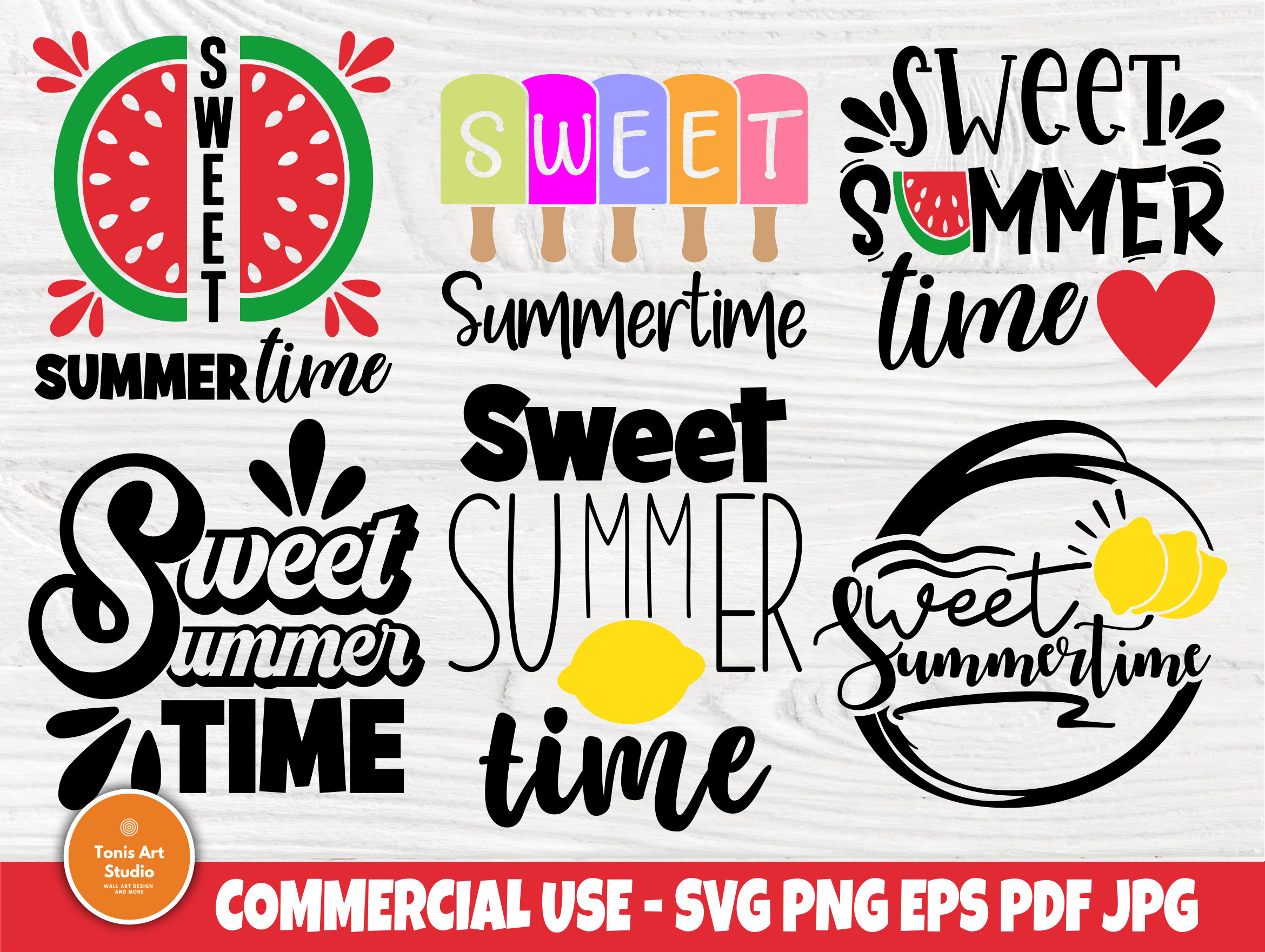 Download Sweet Summertime SVG, Watermelon Svg, Summer Svg