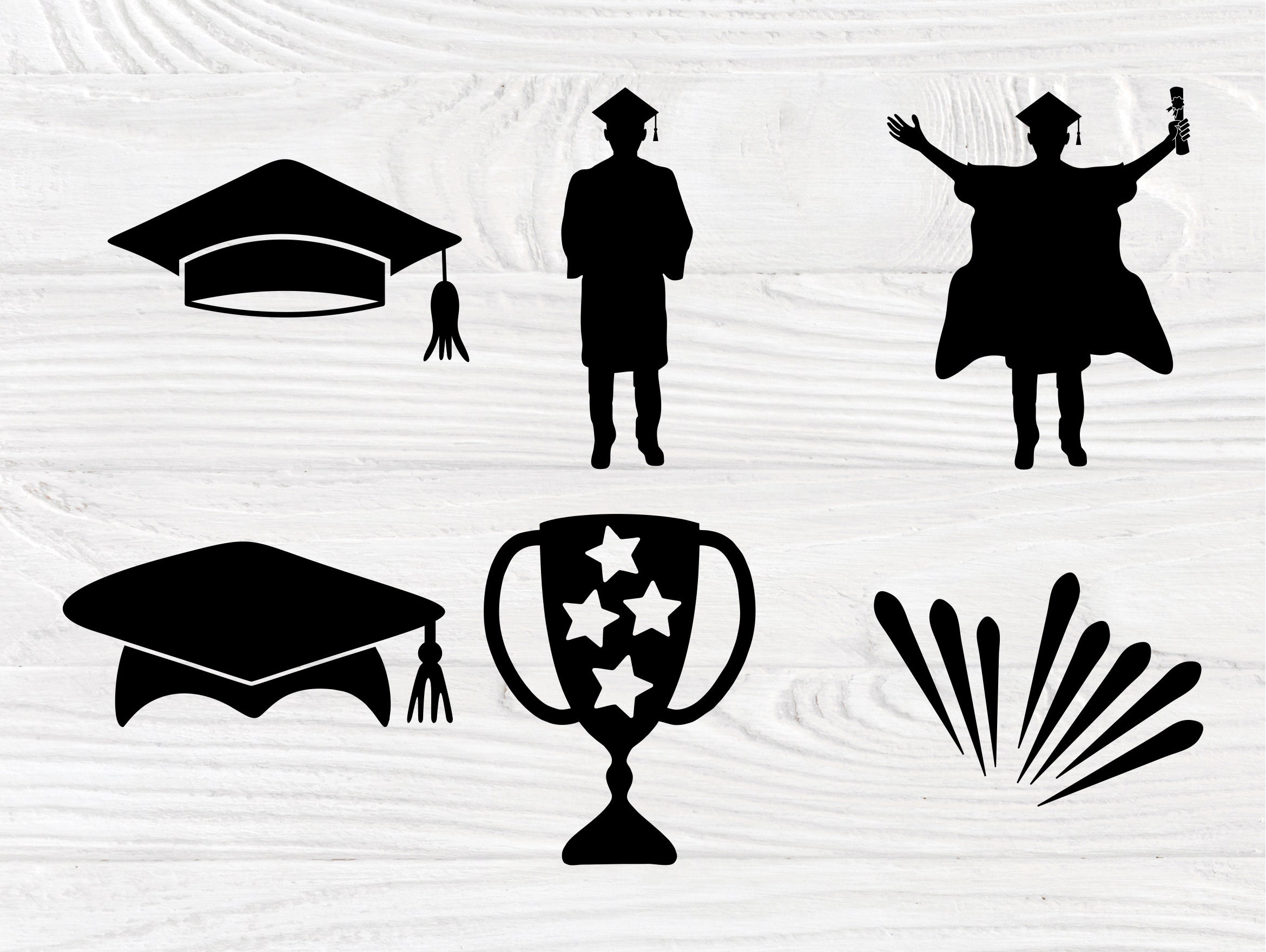 Download Graduation Cap SVG, Graduation Clipart, Silhouette