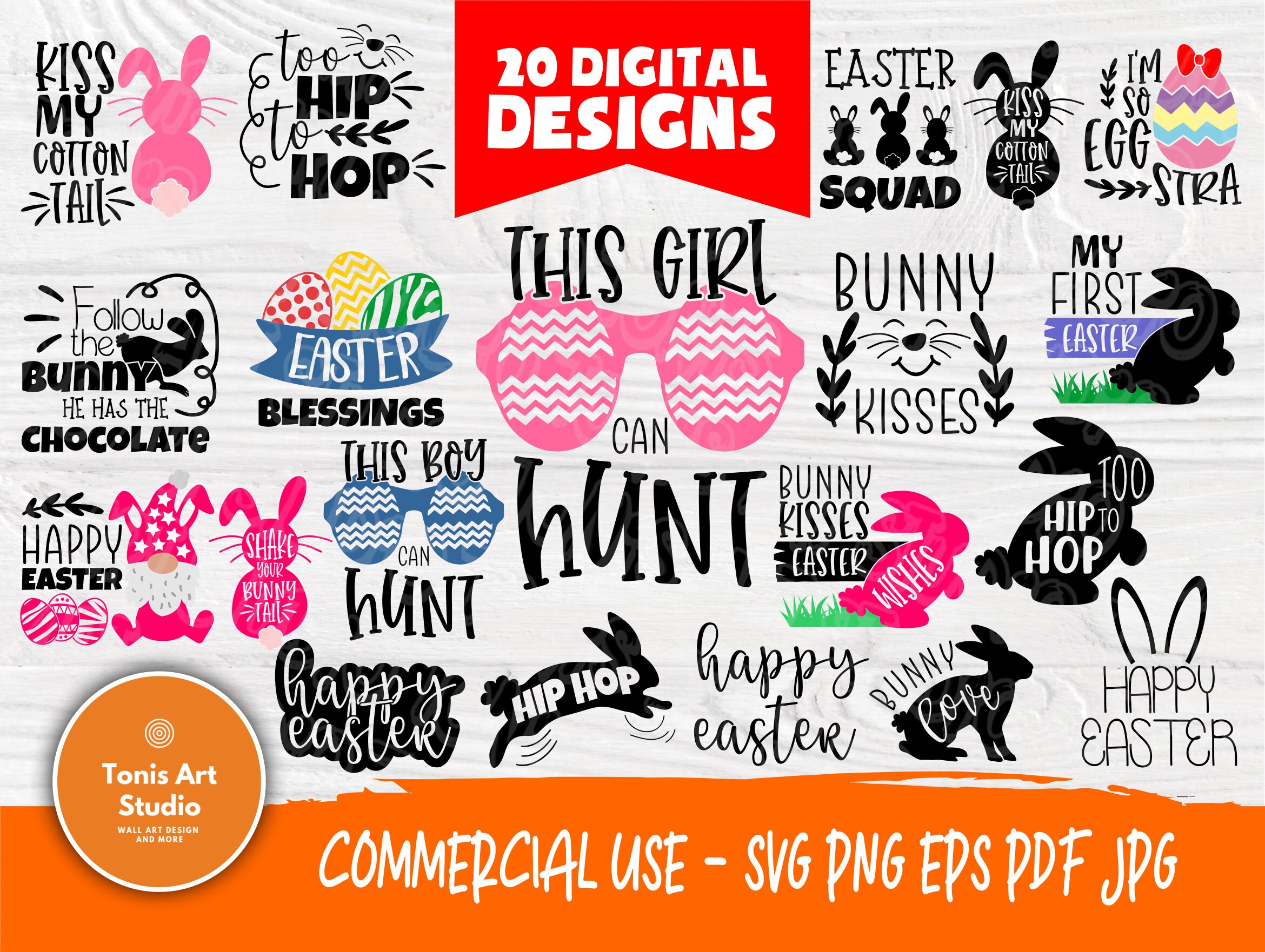 Download Easter Signs SVG | Svg Bundle | Happy Easter | My First ...