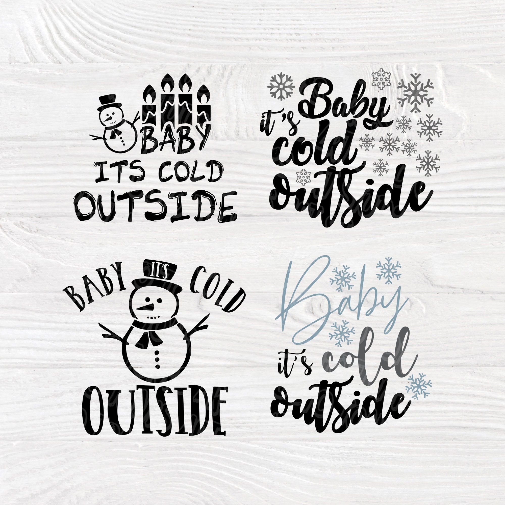 Download Baby its cold outside SVG | Bundle svg | Silhouette cut ...