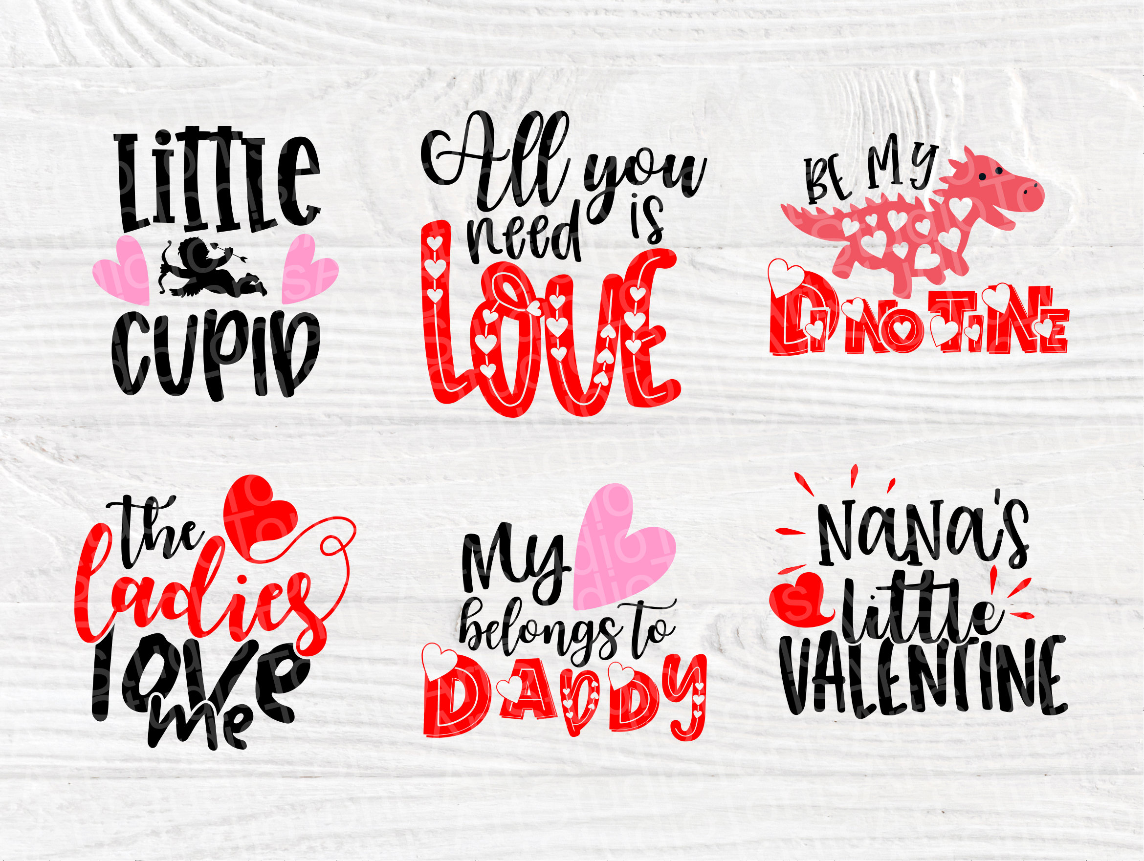 Kids Valentine's Svg Bundle | Valentines Day | Svg files for cricut