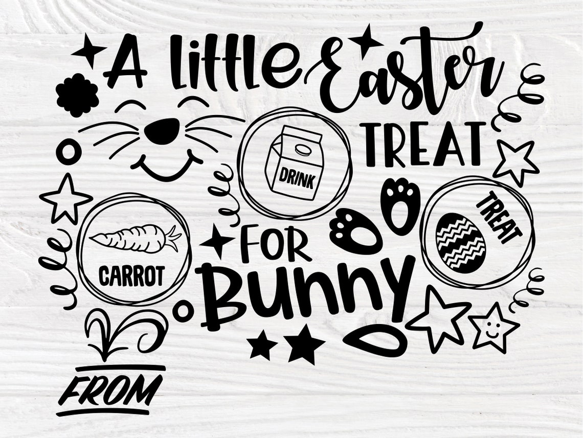 Download Easter Tray SVG Bundle Dear Easter Bunny Svg | Etsy