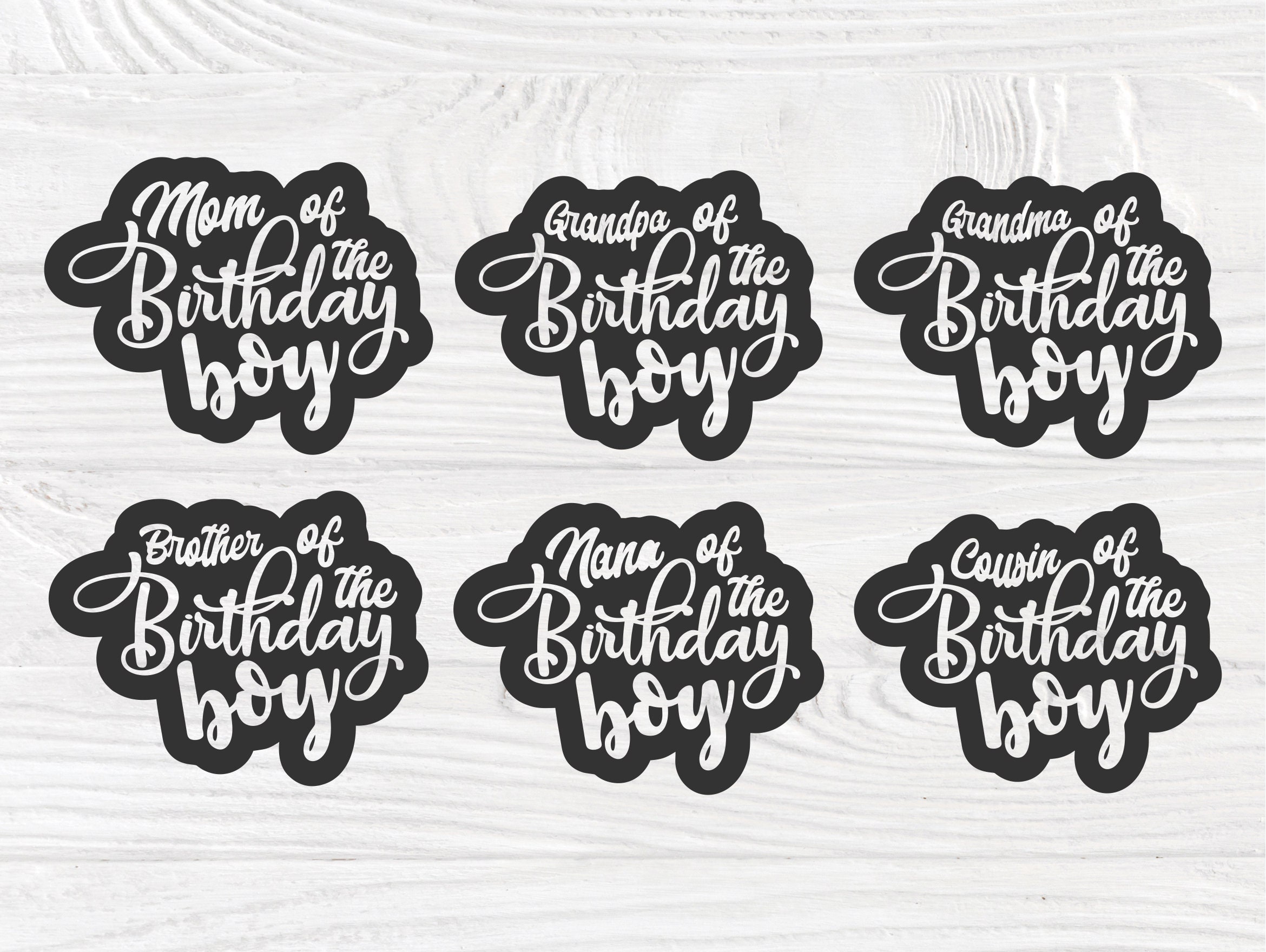 Download 1st Birthday Boy SVG, Birthday Squad, Family Shirt