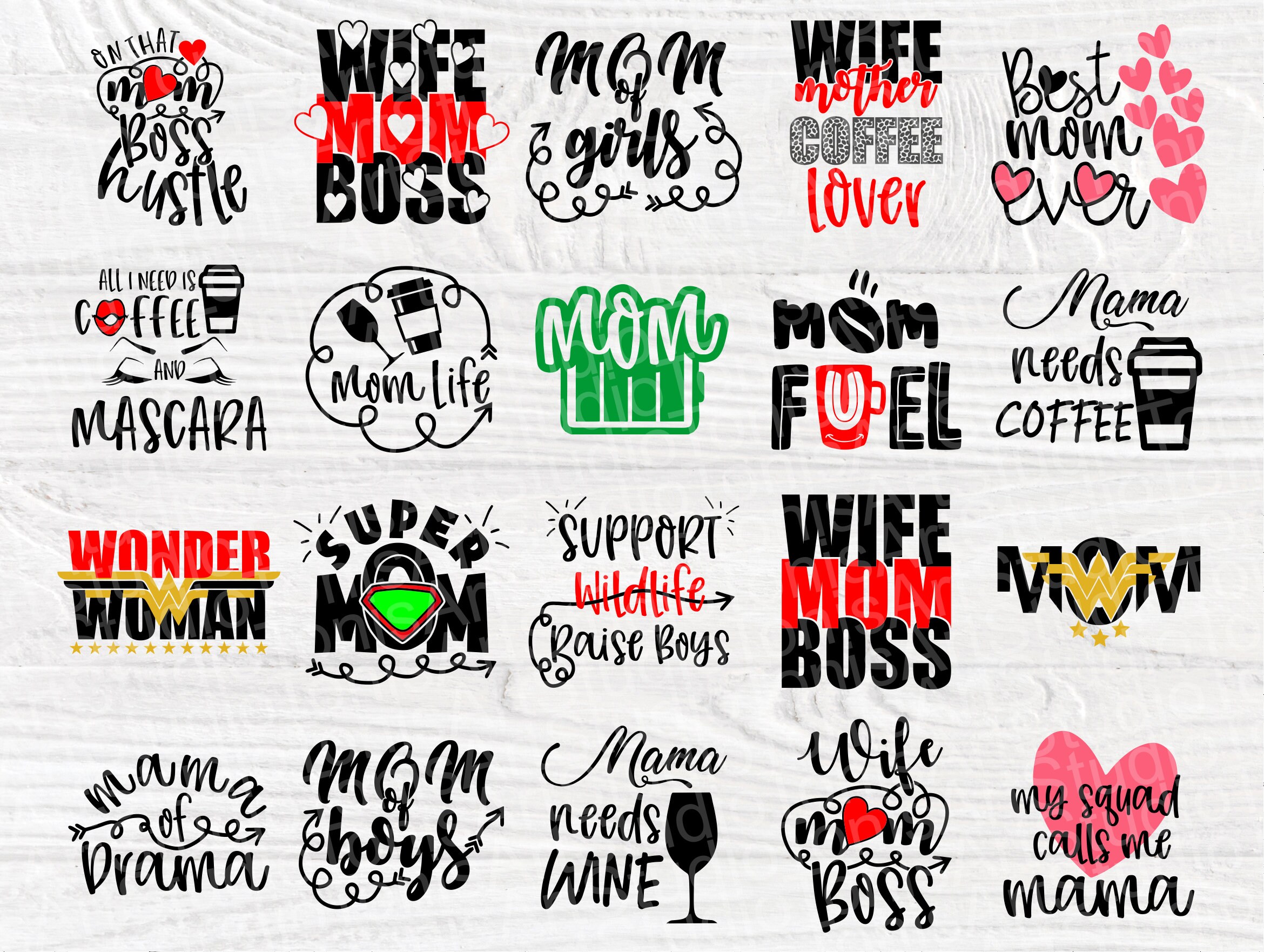 Download Mom life SVG Bundle | Mom Svg | Funny Mom Quotes | Svg ...