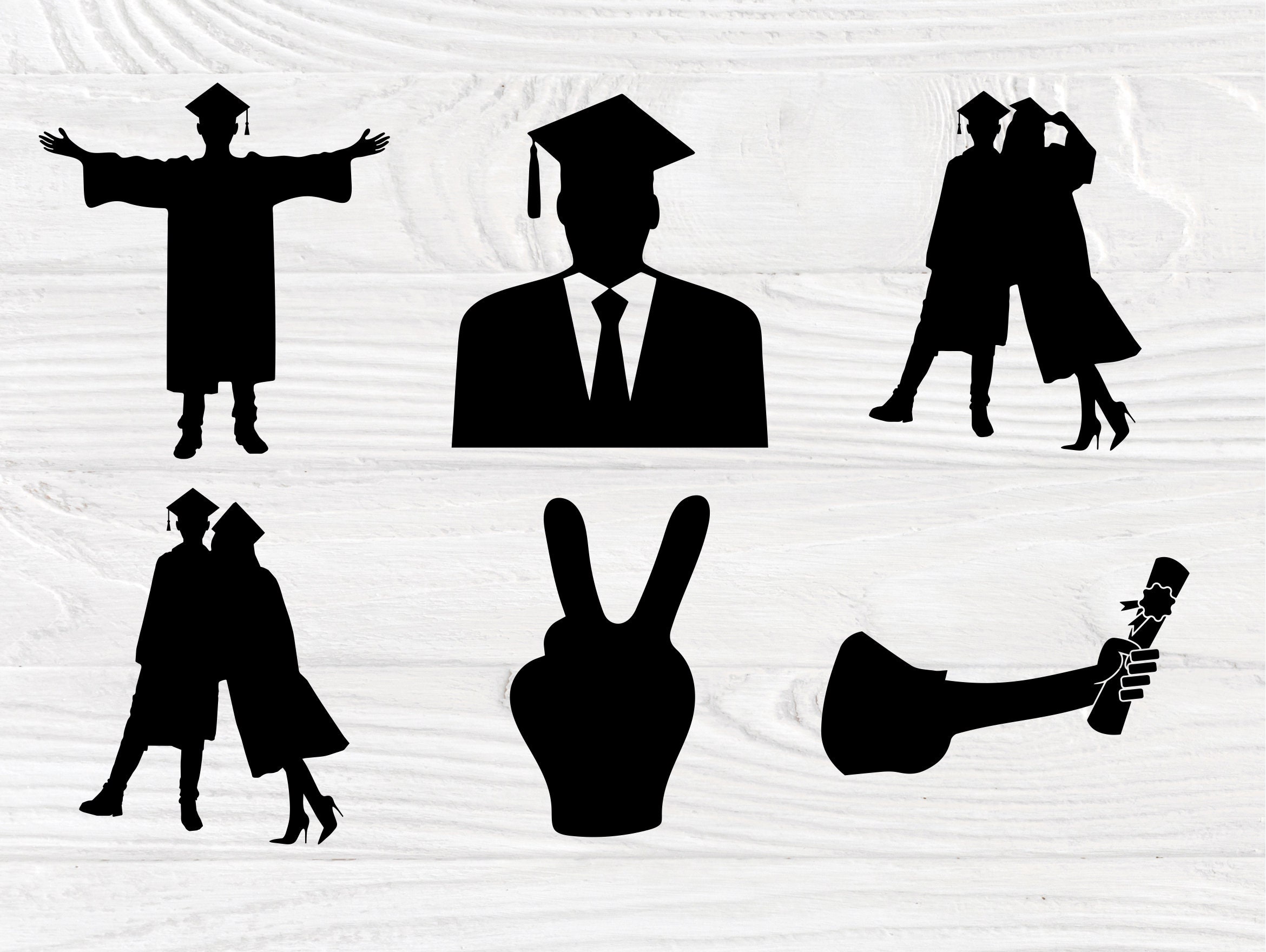 Download Graduation Cap SVG, Graduation Clipart, Silhouette