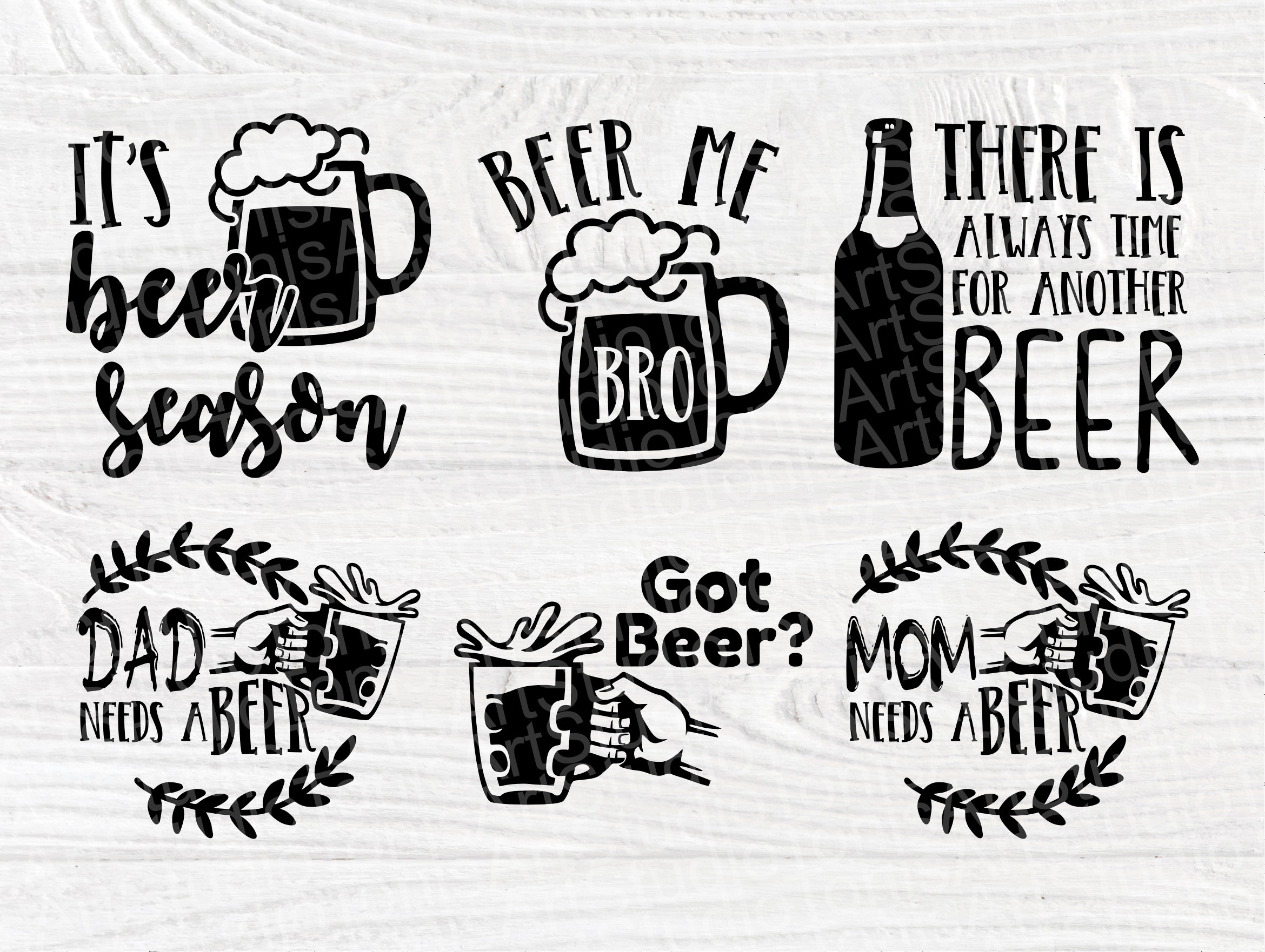 Download Beer SVG Bundle, Craft Beer Svg, Alcohol Cut Files