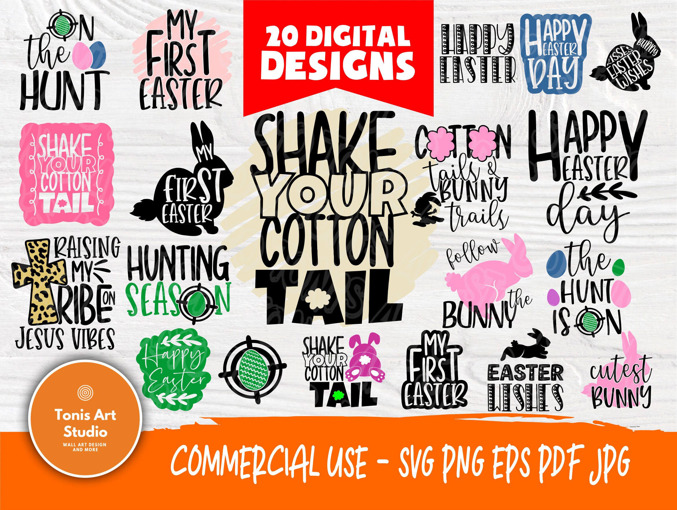 Download Easter SVG Bundle | Happy Easter Svg | Hunt is on | My ...