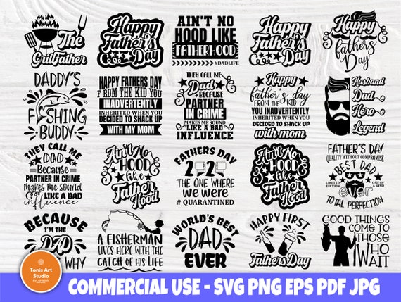 Download Dad Svg Bundle Fathers Day Svg Best Dad Ever Svg Etsy