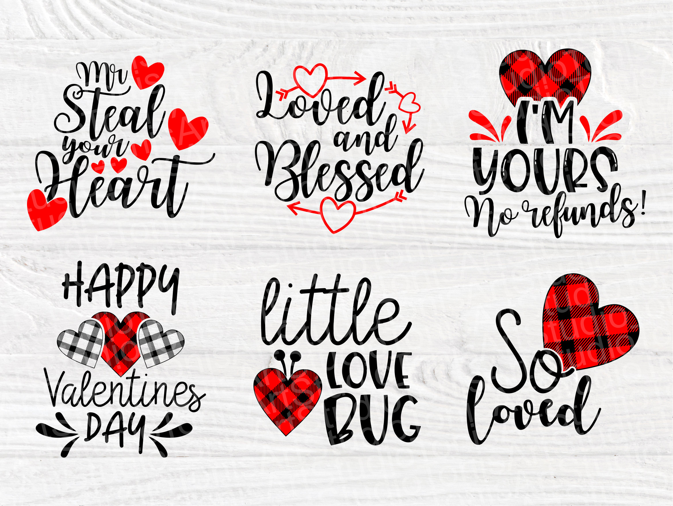 Valentine's SVG Bundle | Valentines Svg | Love Svg | Valentines cut