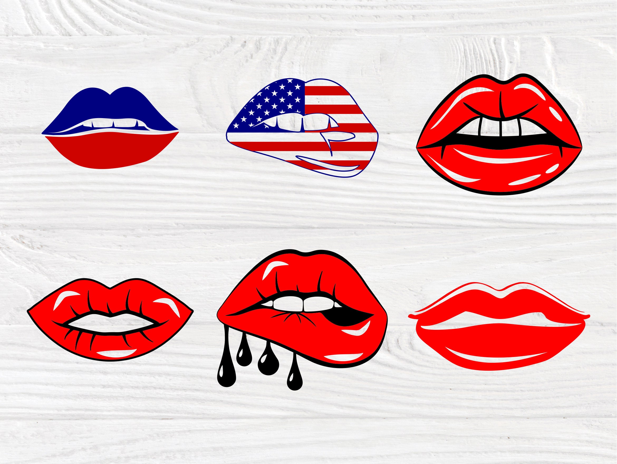Download Lips SVG Bundle, Funny Face Mask, Dripping Lips