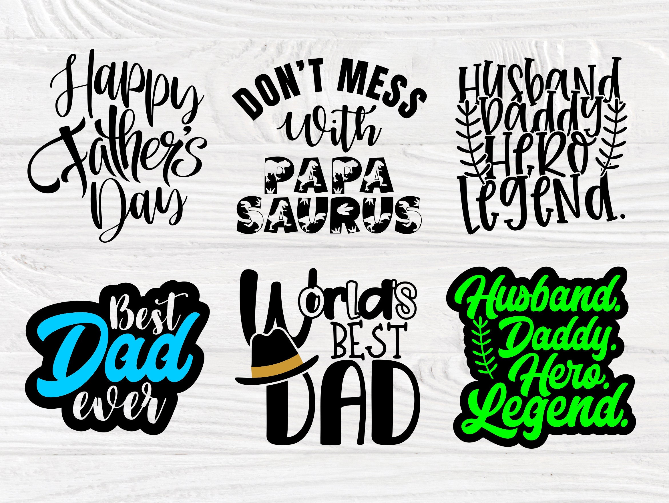 Download Dad SVG Bundle, Fathers Day Svg, Best Dad Ever Svg