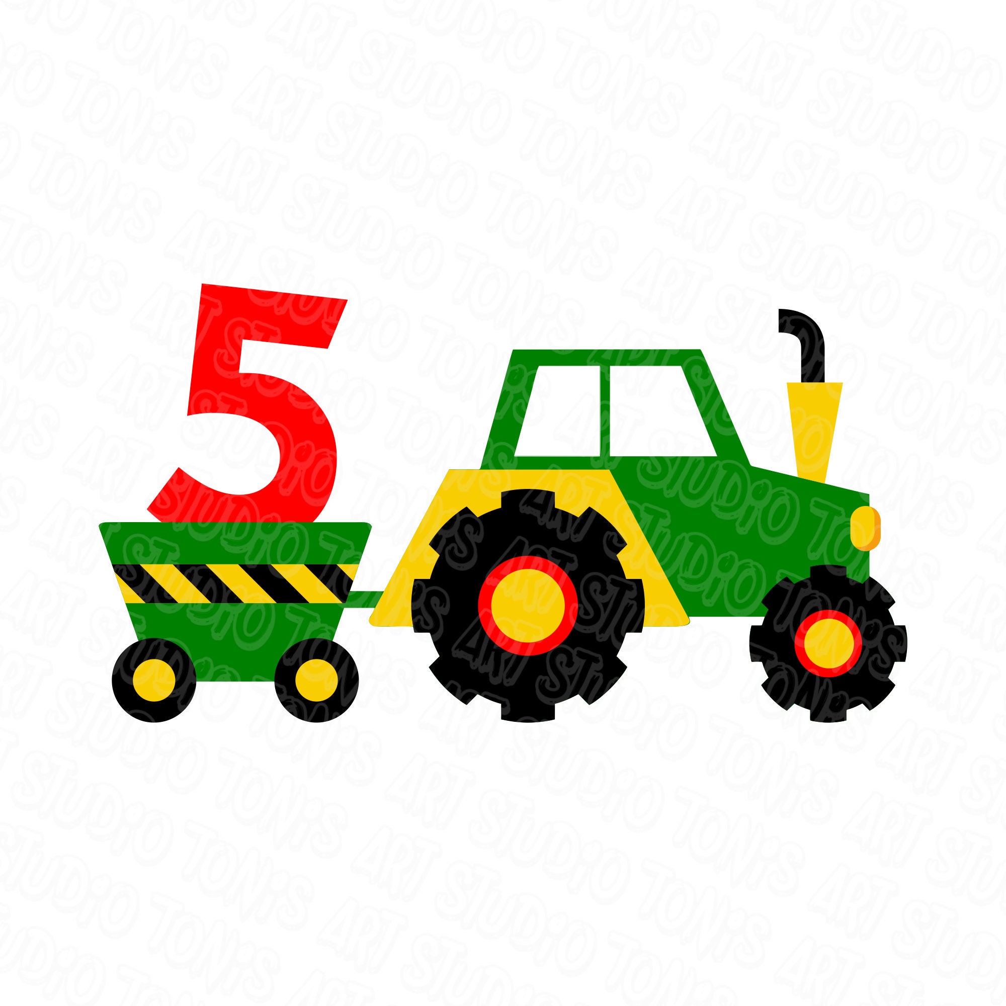 Download Birthday Boy SVG, Tractor Svg, Baby Boy Cut Files