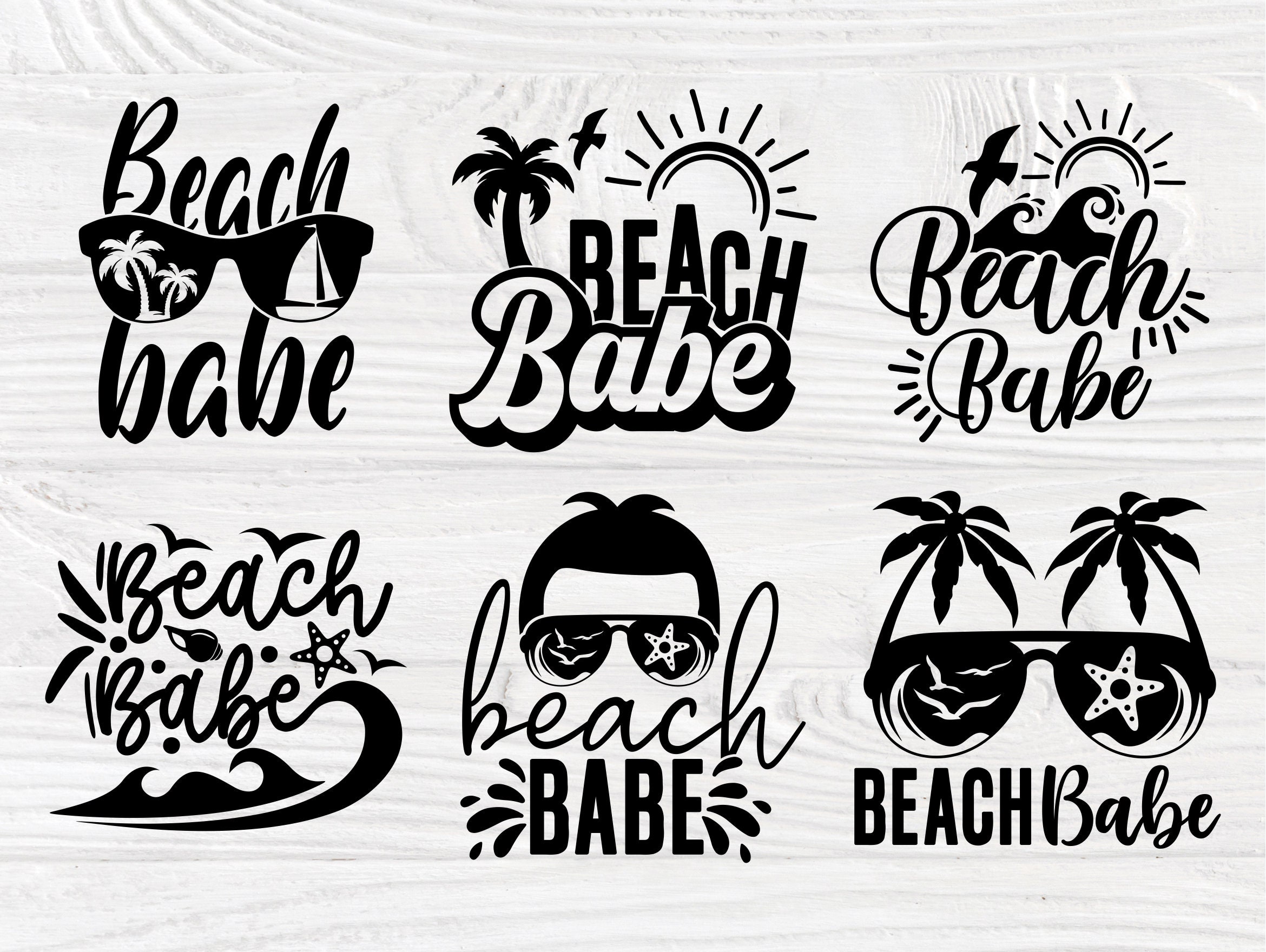 Beach Babe SVG, Summer Sign, Vacation Svg, Shirts