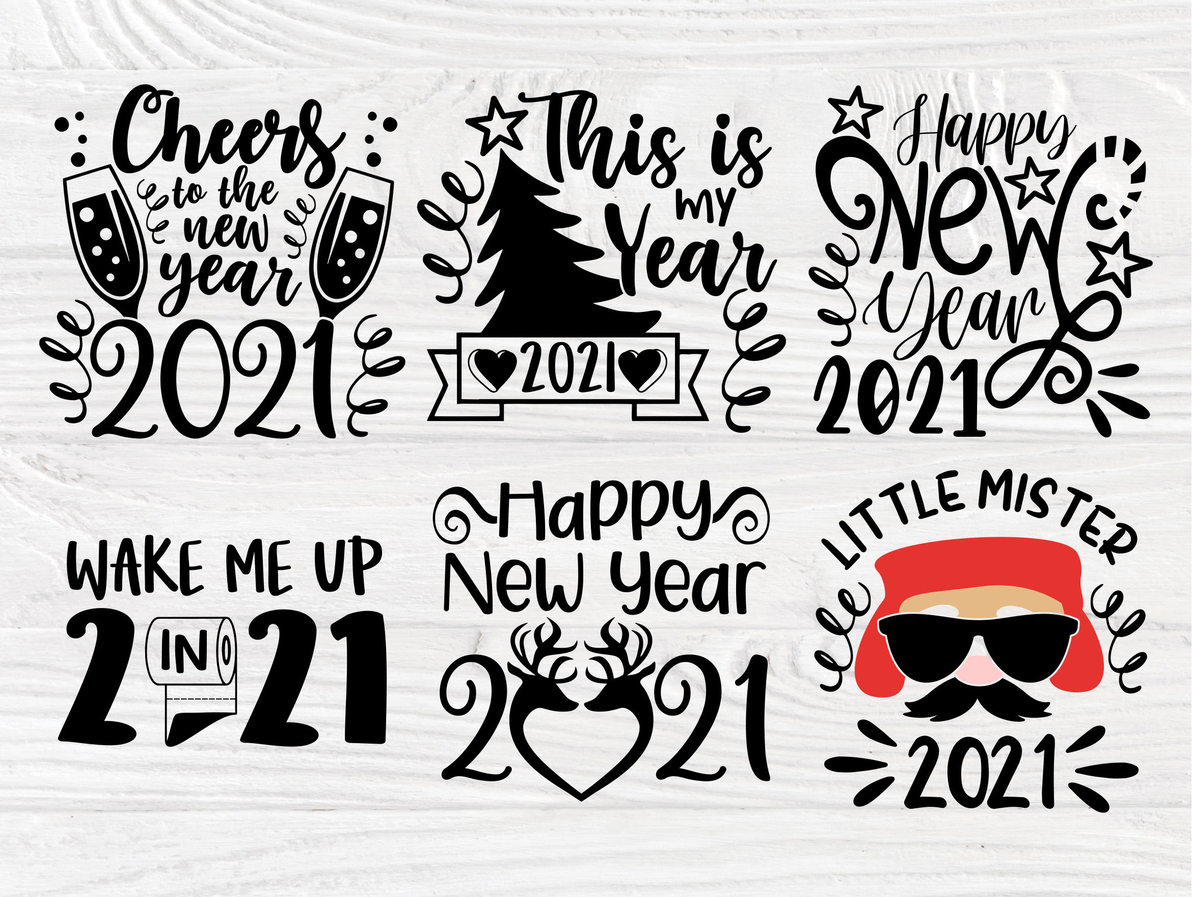 Download Happy New Years SVG Bundle, Hello 2021 Svg, 2020