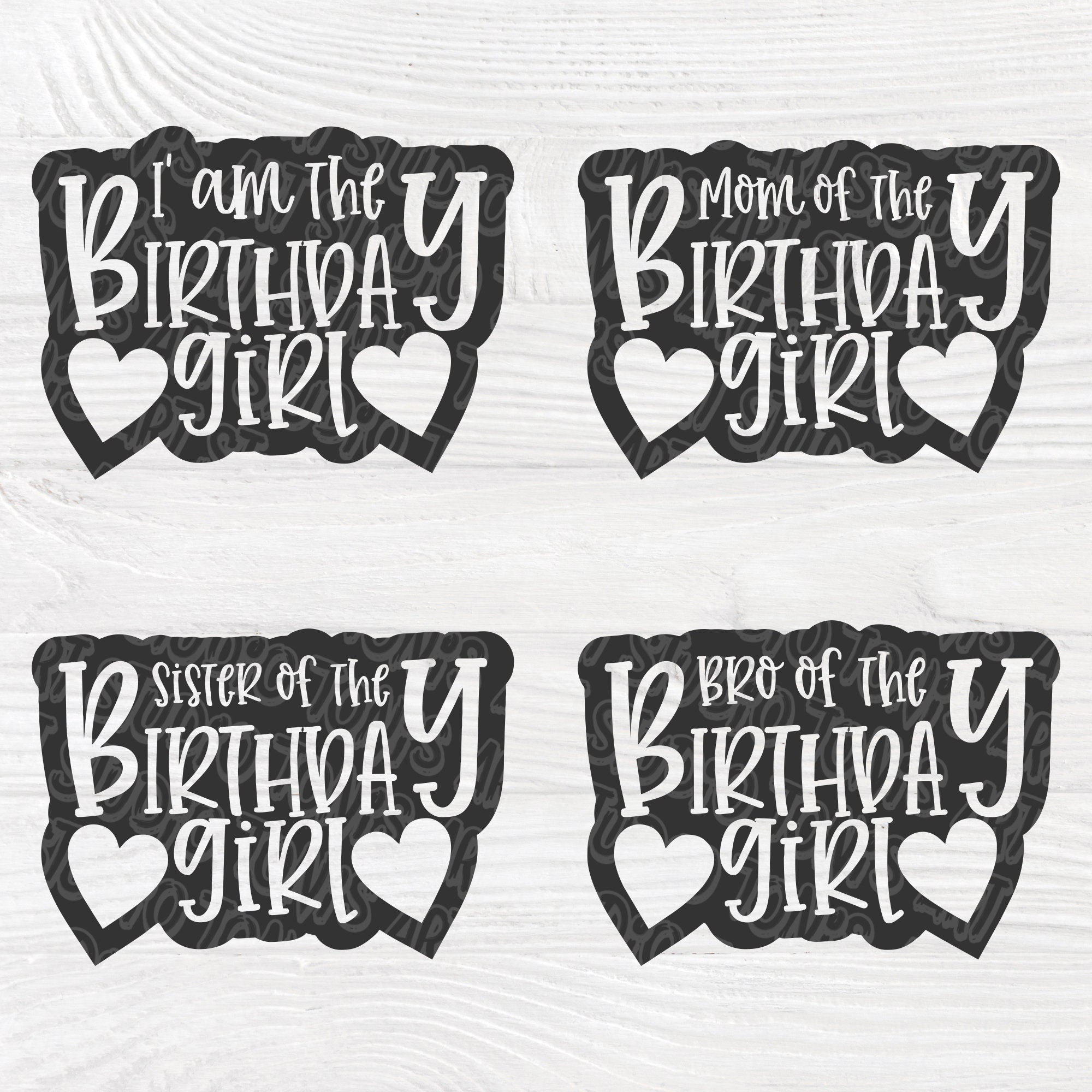 Download Birthday girl SVG | Birthday family cut files for cricut ...